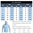 thumbnail image 2 of Men's UPF 50+ Sun Protection Compression Hooded Shirt, Slim Fit Long Sleeve Color Block Rash Guard with Integrated Face Mask for Fishing and Hiking, 2 of 6