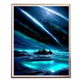 thumbnail image 1 of Luna Pintura Kits Adultos 5D Playa Arte Kits Principiantes DIY Ronda completa de perforación junto al mar Pintura con puntos Inicio Pared 15.75 X 11.81 Inch, 1 of 5