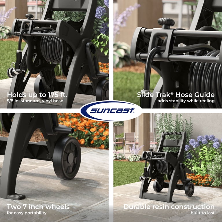 Suncast Hosemobile 175ft Hose Reel Cart with Wheels photo 3