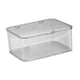 thumbnail image 5 of Organizador de escritorio Sondries Bin Utensil Utensil Multifunción Caja de almacenamiento retráctil Caja de exhibición para de la sala de Gris transparente, 5 of 9