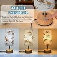thumbnail image 3 of Touch Control Table Lamp with LED Bulb Bedside Lamp for Bedroom Living Room Dogs in Various Poses, 3 of 8