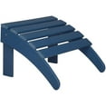 thumbnail image 3 of Paradise 4-Piece Set Classic Folding Adirondack Chair with Footrest Ottoman, 3 of 8