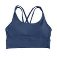 thumbnail image 5 of 2 Pieces Sportswear for Women Athletic Outfit Sets,Including Crossback Support Top Bra and Shorts,Comfort and Breathable Sports Yoga Activewear, 5 of 8