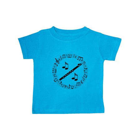 

Inktastic Flute Music Gift for Flutist Gift Baby Boy or Baby Girl T-Shirt