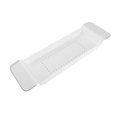 thumbnail image 2 of Expandable Plastic Bathtub Tray Caddy Table, Stable Placement Draining Design Small and Compact Plastic Hold Various Items, 2 of 6