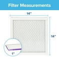 thumbnail image 2 of Filtrete 14x14x1 Air Filter, MPR 1500, MERV 12, Healthy Living Ultra-Allergen 3-Month Pleated 1-Inch Air Filters, 2 Filters, 2 of 9