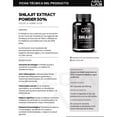 thumbnail image 2 of AzgaLab Shilajit 500 Mg Sin Sabor 60 Caps c/u Pack 2, 2 of 2