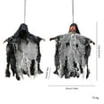 thumbnail image 3 of pdqouc 9 inch Halloween Hanging Outdoor Decorations Glowing with Chains for Halloween Home Party Indoor Outside Yard Decoration, 3 of 7