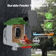 thumbnail image 3 of Comedero para pájaros GAOYITK con cámara 2K HD AI Smart Identify Bird, 3 of 6