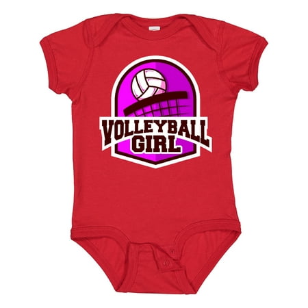 

Inktastic Volleyball Girl Gift Baby Girl Bodysuit
