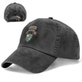 thumbnail image 4 of 3rd Battalion 75th Ranger Regiment with Ranger Denim Trucker Hat Baseball Cap for Men Cowboy Dad Black, 4 of 8
