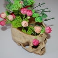 thumbnail image 2 of Resin Skull Head Flower Pots Retro Human Halloween Decor For Home Office Desk Decorations, 2 of 6