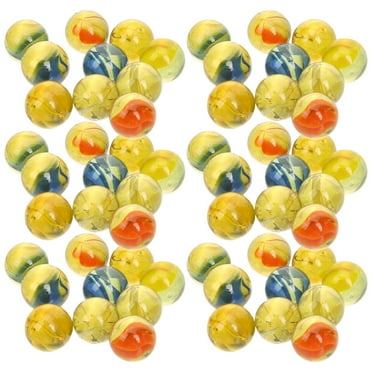 Large Marbles for Kids Ages 4-8 Fish Tank Glass Childrens Toys Bead Colorful Bulk