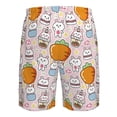 thumbnail image 6 of Naloa Cartoon Cute Rabbit Men's Beach Shorts, Surfing shorts, Swim trunks, Quick Dry Swim Trunks for Surfing Beach Fun - XX-Large, 6 of 9