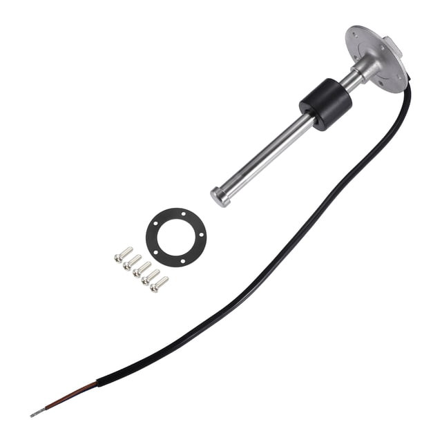 Unidad de envío de combustible marino universal Unique Bargains Indicador de combustible flotante Sensor de nivel de agua diésel 7 180 mm