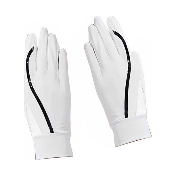 Guardurnaity 1 par de guantes parasol ciclismo verano pesca piel manopla portátil antideslizante cómodo guante protector de manos a prueba de sol guantes y mitones Gris