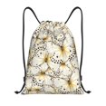 thumbnail image 1 of Saiise Different Butterflys Pattern Sports Drawstring Backpack - String Swim Gym Bag with Wet Proof Pocket for Women&Men-Medium, 1 of 6