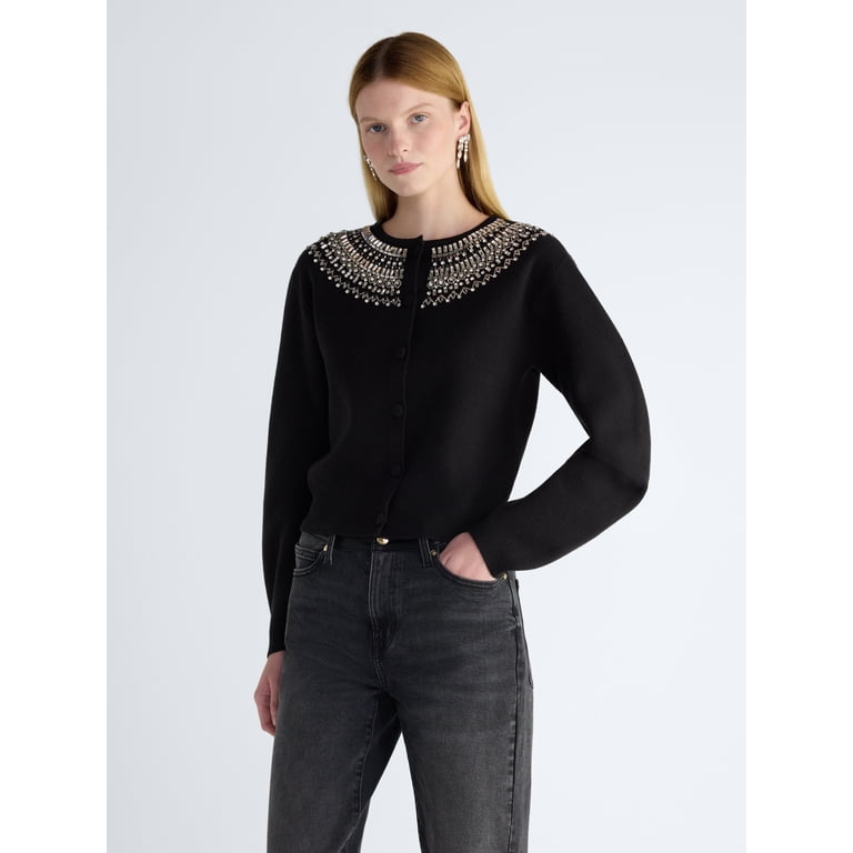 Scoop Women's Embellished Cardigan photo 2