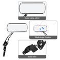 thumbnail image 4 of HLONK 2pcs Universal Bike Mirrors  Adjustable Bicycle Handlebar Rear View Mirrors for Mountain Cycle Motorcycle, 4 of 5