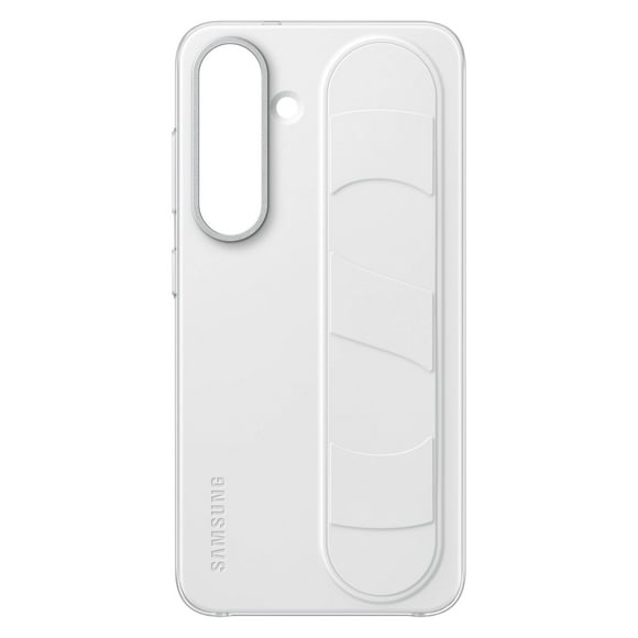 Funda para Samsung Galaxy S25 con Soporte de Pie en Blanco