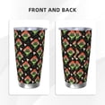 thumbnail image 3 of Susaid Frogs In Mushroom Hats Print 20oz Car Cup,Insulated Coffee Cup Fully Spill Proof Travel Coffee Mug, Stainless Steel Tumbler for Work Home Outdoor Car-Without Straw, 3 of 8
