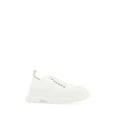 thumbnail image 2 of Alexander Mcqueen White Canvas Tread Slick Sneakers White (Women's), 2 of 2