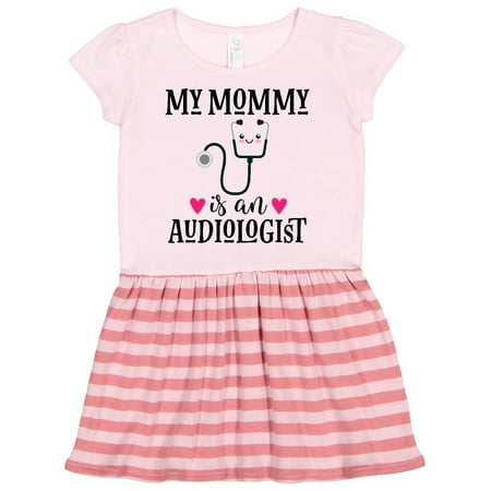 

Inktastic My Mommy Is An Audiologist Gift Toddler Girl Dress