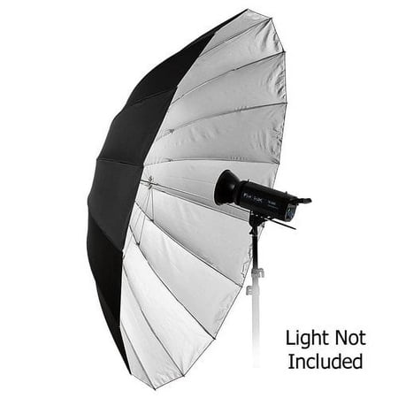 Fotodiox Pro 16-rib 72 Black and Silver Reflective Parabolic Umbrella
