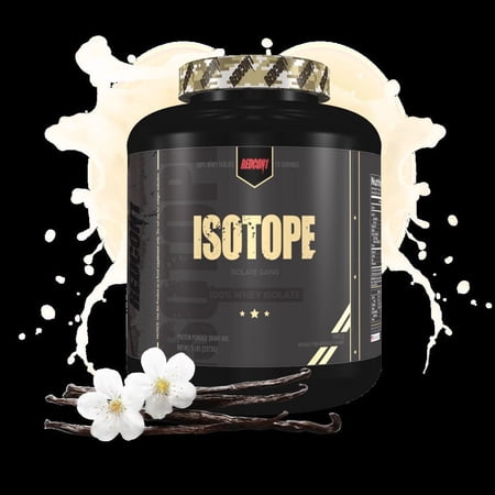 Redcon1 - Isotope 100% Whey Isolate Protein Powder, Vanilla (5 lb)