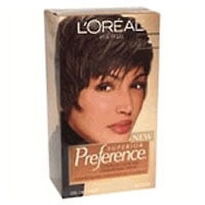 Loreal Superior Preference Hair Color, 4 Dark Brown - 1 Ea