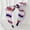 G_White, variant on 4th of July Headbands for Women Girls Patriotic Red White Blue Hair Hoop American Flag Hairband Independence Day Hair Accessories Star Design for Holiday Party Celebration, Red, One Size