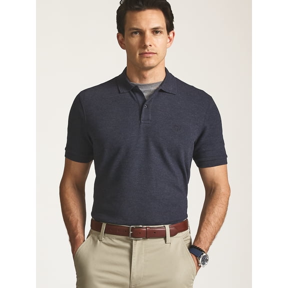 Chaps Men’s and Big Men’s Seacoast Wash Ribbed Knit Polo, Sizes S–3XL