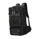 thumbnail image 4 of Mochila de senderismo Mochila informal Mochila para computadora portátil con compartimento para zapatos Puerto de carga USB para actividades al aire Patrón negro, 4 of 8