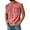 Hot Pink, variant on Workout Tank Tops for Men Summer Crewneck Loose Fit Sleeveless Muscle Shirts Vintage Washed Tshirts