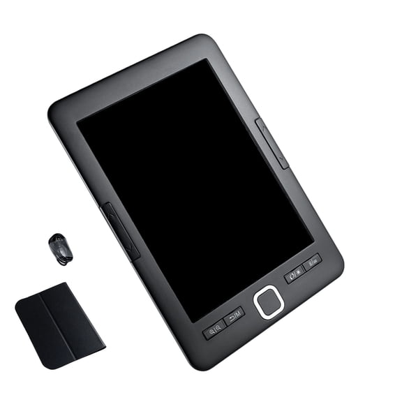 Portable eBook Reader with Front Light Reducing Blue Light Small Size for Comfortable Reading Lightweight Plastic Body