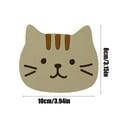 thumbnail image 3 of E Kitty-Shaped Non-Slip Silicone Cup Mat Heat-Resistant Hot Pad For Coffee Table Desk Dinning Room Decorations Funny Kitchen Accessories #7V037, 3 of 6