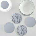 thumbnail image 1 of Fiudx Tapete de Gel de Sílice de Grado Alimenticio, Aislamiento Térmico, Drenaje de Doble Cara, Antiadherente, Fácil de Limpiar, Multiusos para La Cocina, Mantel para El Hogar, Tamaño 16 X 16 Cm., 1 of 6
