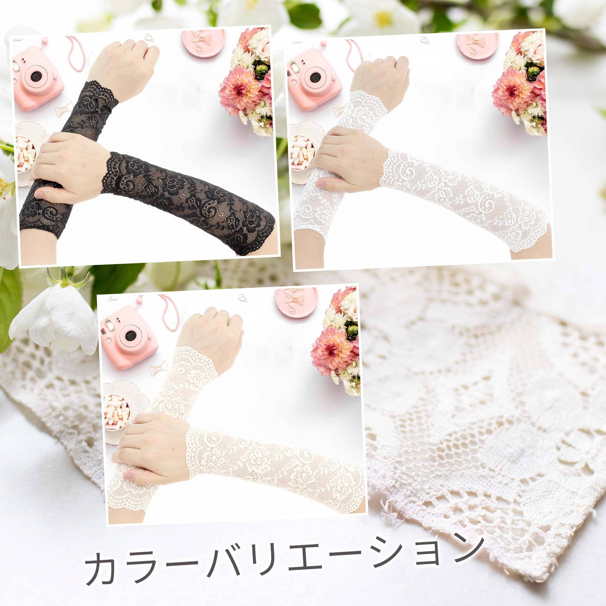 Unique Bargains Cooling Arm Sleeves Compression Tattoo Cover Up Gray 18.11"x5.12"