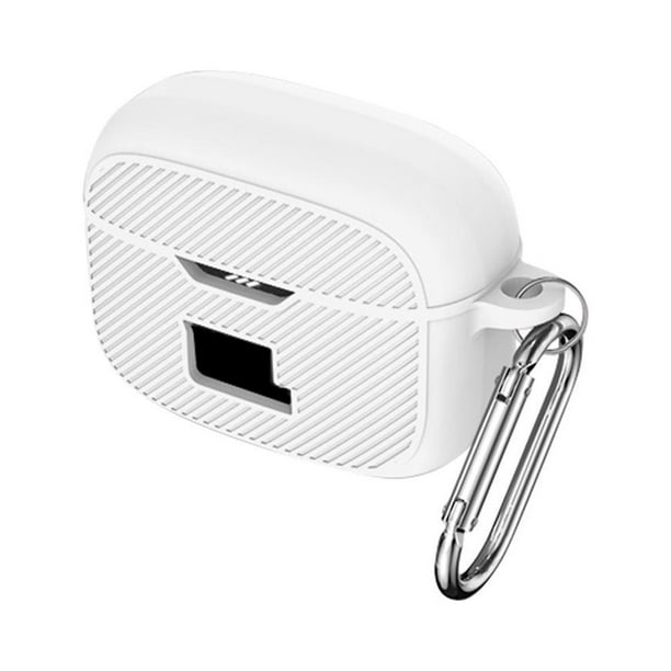 Funda de silicona para auriculares todo incluido con gancho para JBL Tune 230NC TWS (blanco) Sywqhk Para estrenar