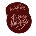thumbnail image 1 of Inkdotpot Pack Of 50 Real Rose Gold Foil Paper Tags Happy Holiday Favor Hang Tags, 1 of 1