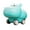 Blue, variant on Red Cute Pet Animals Press Car Toy Hippopotamus Inertia Toy Car Push And Go Vehicle For Kids Children Fine Motor Skills Pretend Play