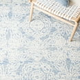 thumbnail image 6 of SAFAVIEH Metro Elmer Medallion Area Rug, Blue/Ivory, 6' x 6' Square, 6 of 8
