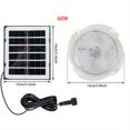 thumbnail image 1 of 1pc LED Solar Indoor Balcon Ceiling Light IP65 Waterproof Outdoor Powerful Garden Decoration For Home Porch Smart Lamp Fixture, 1 of 4