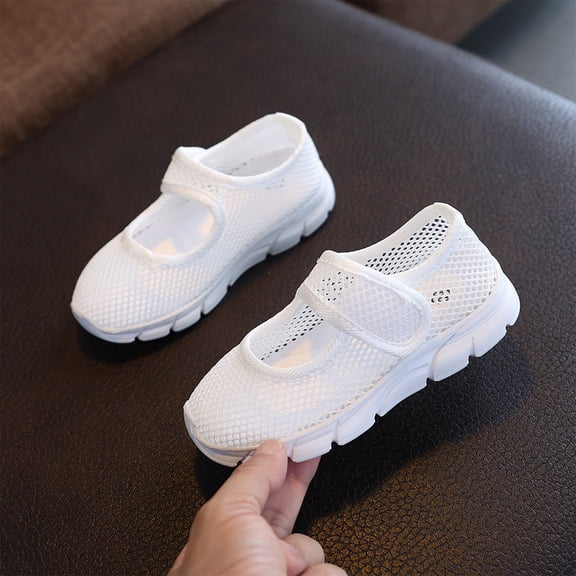 Mfakffe Toddler Orthopedic Shoes Versatile Fashion Breathable Sneakers Quick Dry Shoes for Kids White 10 Little Kid