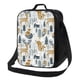 thumbnail image 1 of Disketp Winter Forest Animals Bolsa Térmica Estampada para Almuerzo, Lonchera para Hombres y Mujeres Adultos, 1 of 7
