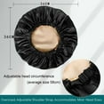 thumbnail image 2 of Double Layer Adjustable Hair Bonnet For Sleeping Hair Bonnets For Women Curly Natural Hair, 2 of 6