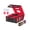 Red, variant on Large Capacity Card Holder Case With 2 Dividers And 8 Sleeves Trading Card Storage Box Board Game Accessories