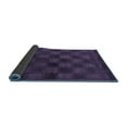 thumbnail image 2 of Ahgly Company Indoor Square Abstract Blue Modern Area Rugs, 4' Square, 2 of 4