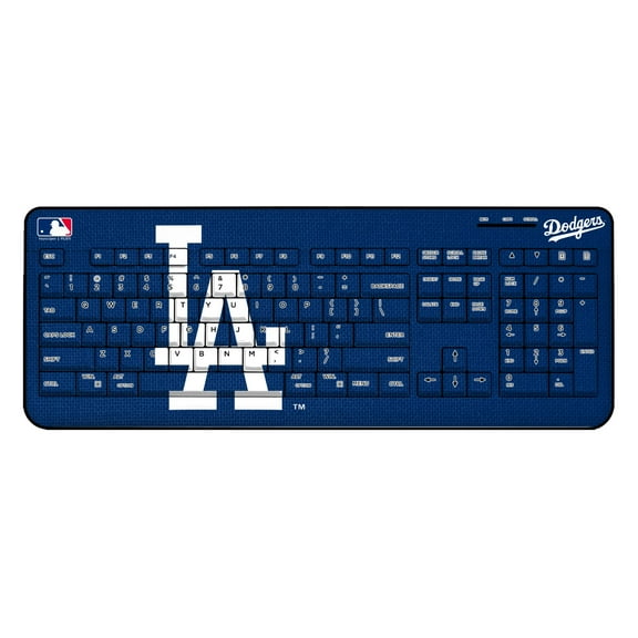 Los Angeles Dodgers Team Logo Wireless Keyboard
