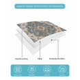 thumbnail image 5 of Boho Blue Full Size Down Alternative Comforter, Lightweight Comforter Quilt Bedding Set with Pillow Shams Retro Tribal Traditional Distressed Printed All Seasons Bed Comforter Duvet Insert 78"x90", 5 of 7